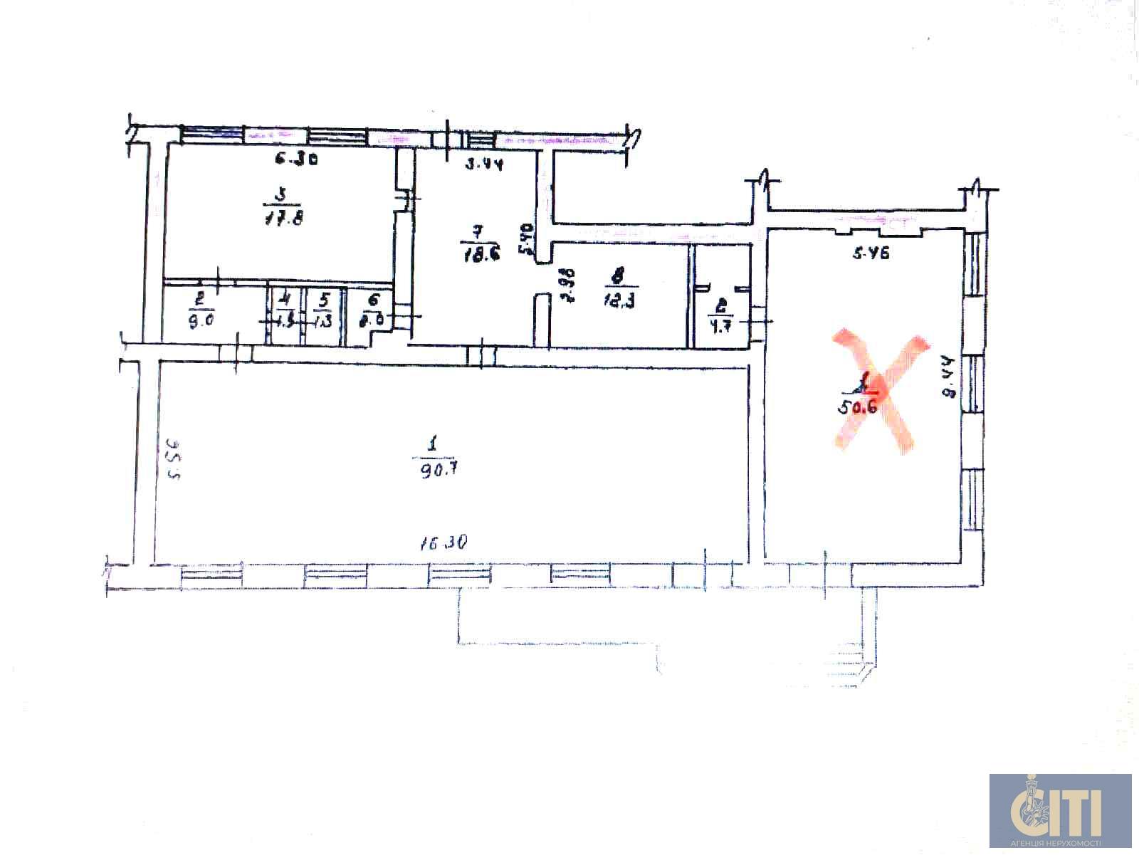 Оренда нежитлового приміщення в центрі загальною площею 155 кв.м. по вулиці Київській, район ЦУМу